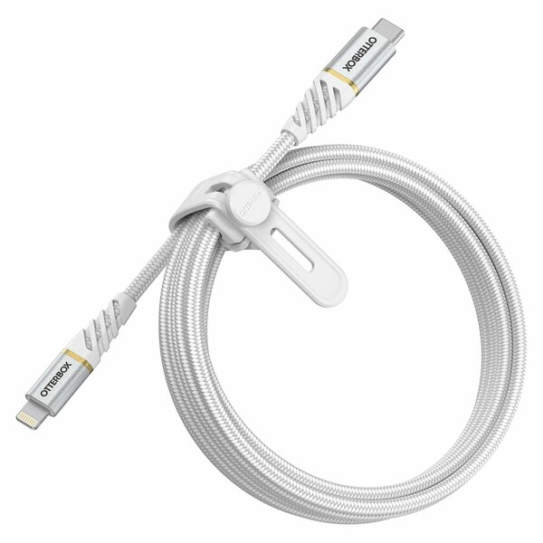 Otterbox Premium Fast Charge Usb C To Apple Lightning Cable 2m, Cloud Sky 78-80631